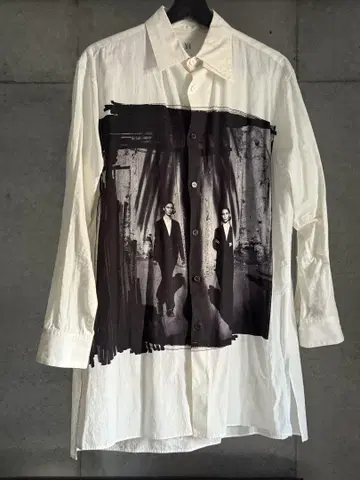 Y's/50 BLOAD LEFT FLAP POKET BLOUSE