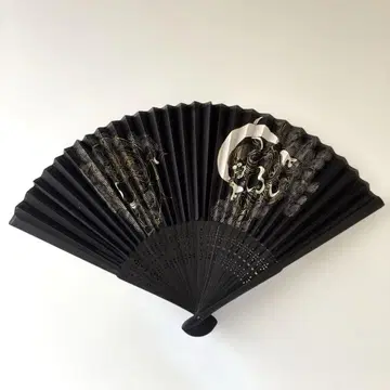부채 남성용 멋스러운 남성 일본풍 패턴 풍신뇌신 교토 부채
