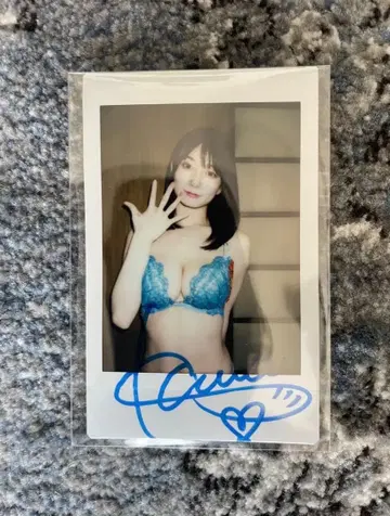 세토 카나 이벤트 한정판 친필 사인 폴라로이드