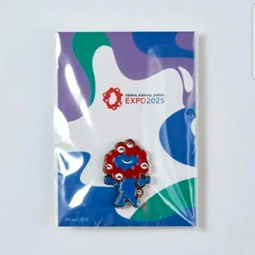 새상품 EXPO2025 핀 배지 색상 차이 미야쿠미야쿠 방긋방긋