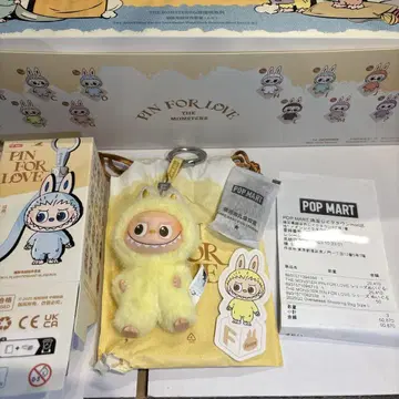 러브럽 LABUBU PIN FOR LOVE 봉제 인형 펜던트 F 신상