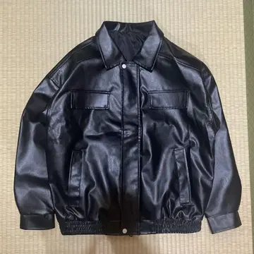 가죽 자켓 M