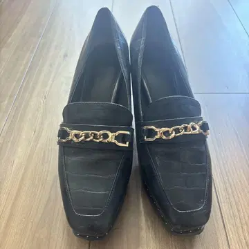 RANDA 체인 힐 로퍼 신발
