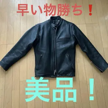 Schott 싱글 가죽 자켓