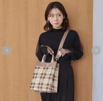 [ 미사용 새상품 ] 시마무라 yumi 토트백 베이지