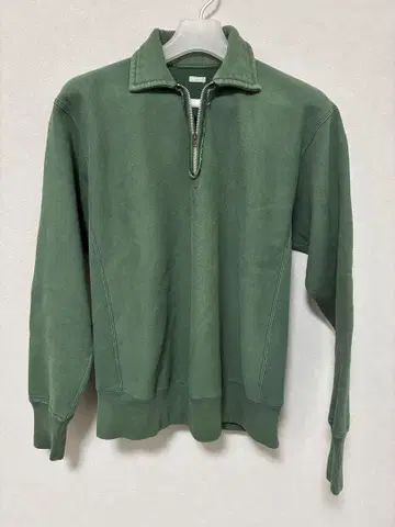A.PRESSE 아프레쎄 vintage half zip sweat