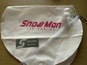 SnowMan POPUP 서울 스노우볼 벌룬 스티커