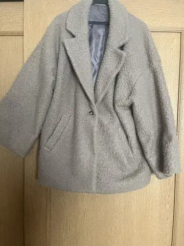 NICE CLAUP 오버 사이즈 코트
