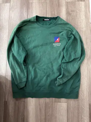 탕그램 tangram 트레이닝복 맨투맨 그린 XL