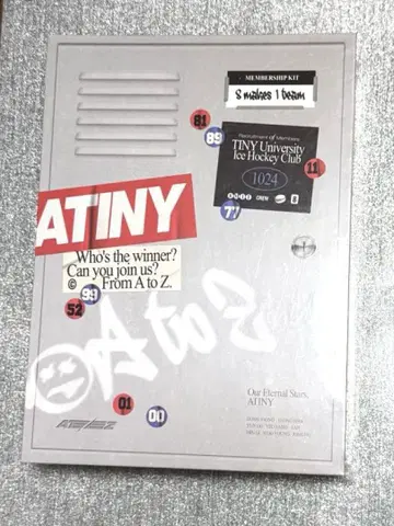 FC ATEEZ ATINY kit 멤버십 키트 5기