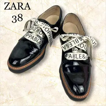 ZARA 자라 로퍼 신발 스트링 슈즈 38