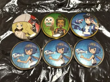 포켓몬 트레이너 캔뱃지 컬렉션 아 스이렌 카틀레아