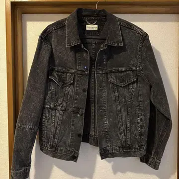 FORSOMEONE 다크 그레이 데님 자켓