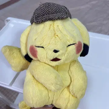 명탐정 피카츄 봉제 인형