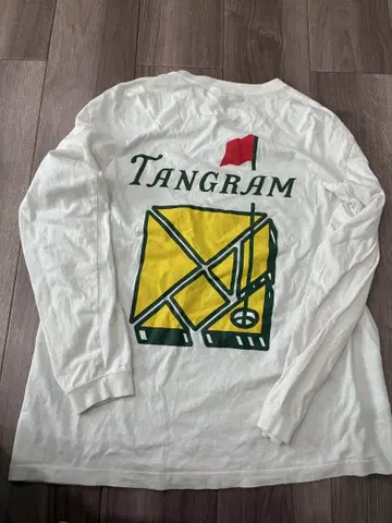 Tangram Tangram xL 긴팔 롱T 화이트 masters