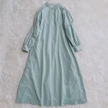 Sea Room lynn 코튼 WASH 패널 셔츠 드레스 루즈핏