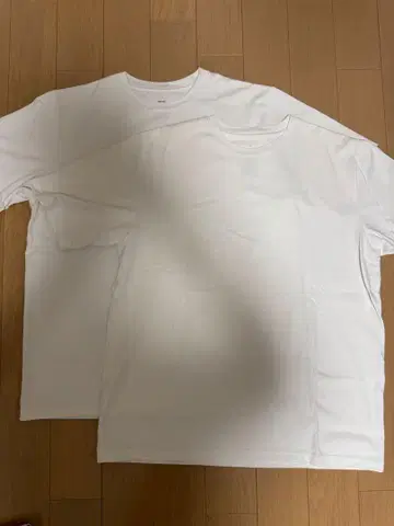 Graphpaper 화이트 T셔츠 2장 세트
