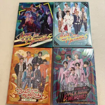 BACKTOTHEMEMORIES 1~4 BTTM Blu-ray 팬타