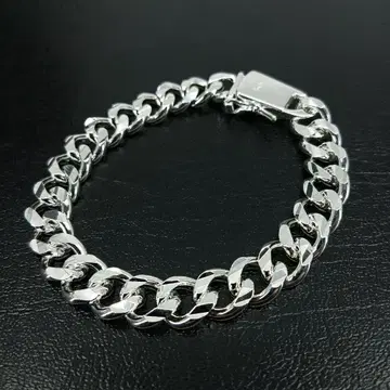 실버 925 각인 체인 팔찌 심플