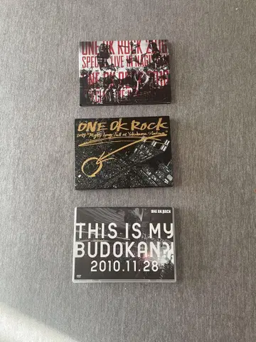 ONE OK ROCK DVD 3장 세트