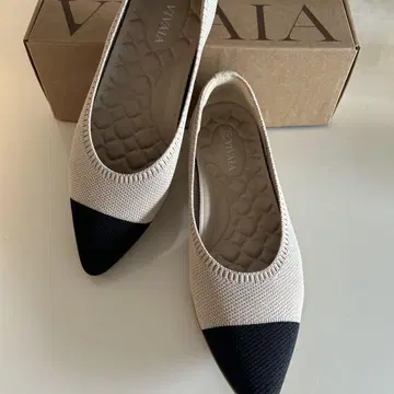 새상품급 VIVAIA 플랫슈즈 박스 포함