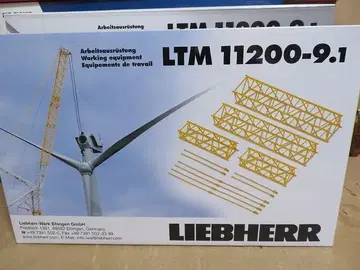 NZG 1/50 LIEBHERR LTM 11200 연장 붐 36m