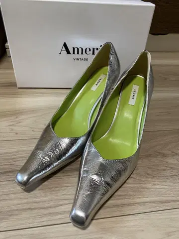 새상품급 METALLIC CANDY BASIC PUMPS 결혼식 힐
