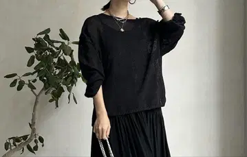 DOUDOU 페이퍼얀 풀오버