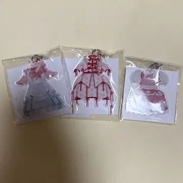 츠키아시 아마네 의상 아크링 키링