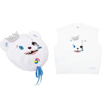 하미곰 서울 베레모 & 니트 베스트