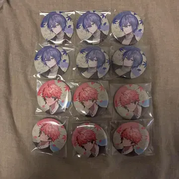 니지산지 코야나기 로우 아카기 웬 마네키네코 가을날씨 캔뱃지