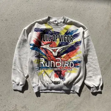 [ 레어 ] 90s MIZUNO RUN BIRD 미즈노 런버드 맨투맨