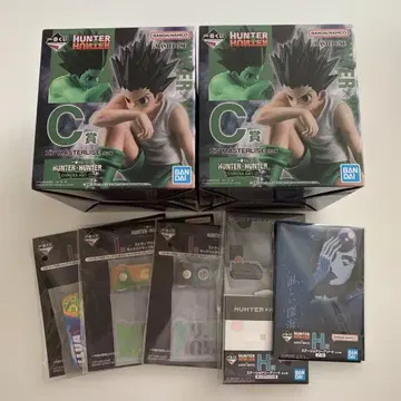 HUNTER x HUNTER 제일복권 C상 피규어 곤 하위상 5종 세트