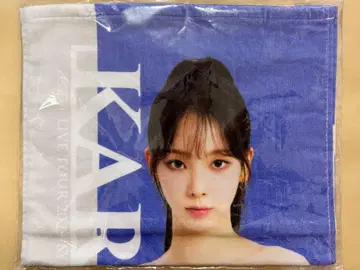 [ 미개봉 새상품 ] aespa 에스파 페이스타월 카리나