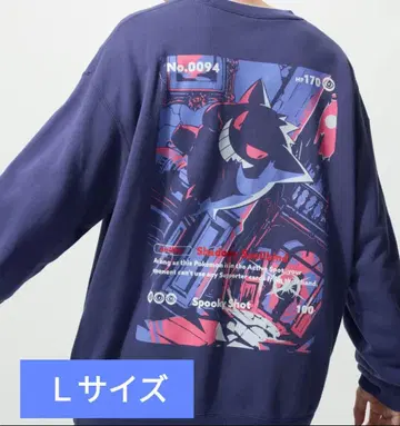 유니클로 UT 포켓몬 팬텀 맨투맨 셔츠 L UNIQLO