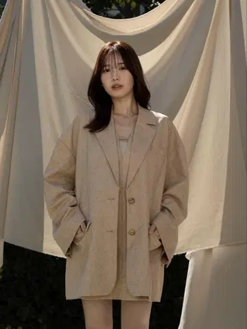 [ mideal ] 스프링 트위드 미니 원피스