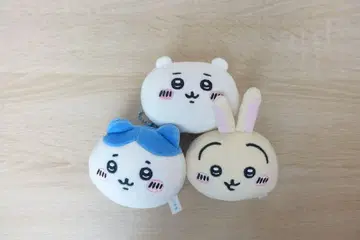 말랑말랑 페이스 마스코트2 치이카와 (먼작귀) 하치와레 토끼 3종 세트