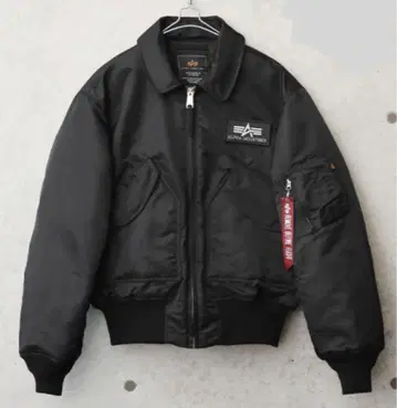 ALPHA 알파 2030 CWU-45/P 플라이트 자켓 블랙