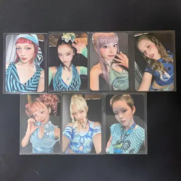 XG a-nation2025 한정판 럭키 드로우 트레이딩 카드 전원 세트