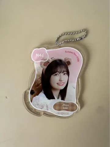 노기자카46 이오키 마오 A상 아크릴 키링 곰 곰 노기메쿠리