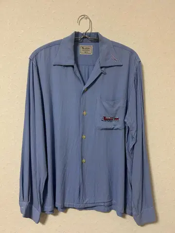 50s 레이온 셔츠