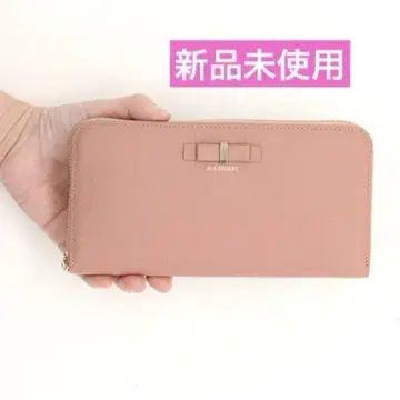 질스튜어트 JILLSTUART 장지갑 리본 핑크