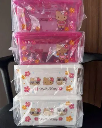 새상품 일광화상 키티 수납 박스 4개 세트 갸루 복권