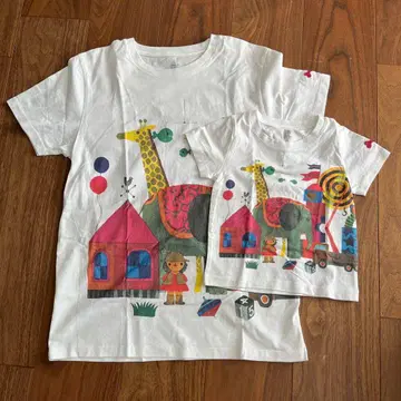 금붕어가 도망쳤다 부모 자녀 커플 T셔츠