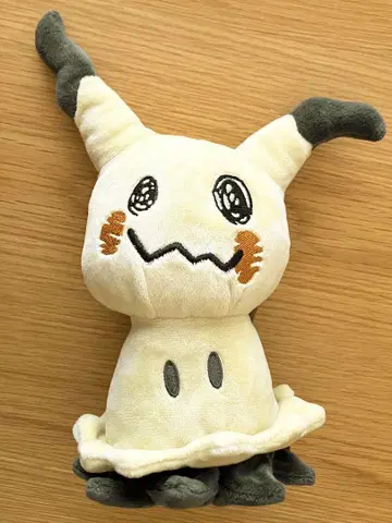 포켓몬 봉제 인형 미미큐 뼈대 가동식 목이 부러지는 기믹 포함