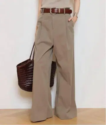 MUSE de Deuxieme Classe *Co/Ny Wide 팬츠