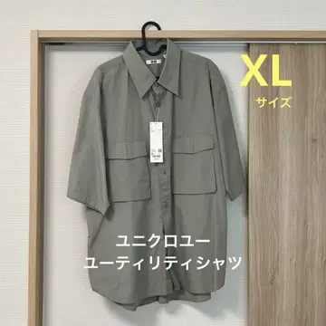 유틸리티 셔츠 유니클로 UNIQLO 반팔 셔츠 XL