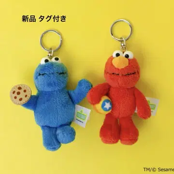 세서미 스트릿 NICI 엘모 쿠키 몬스터 키링
