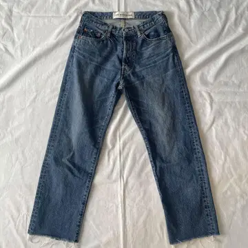 더 신존 신존 크롭 데님