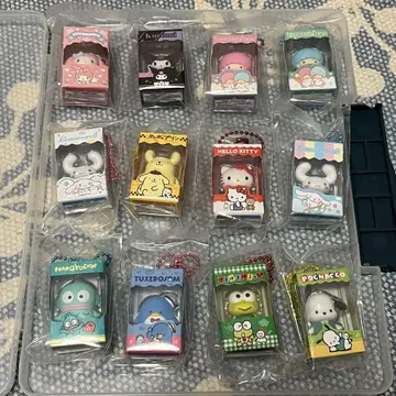 산리오 초코 박스 컴프 박스 피규어 컬렉션 컴플리트